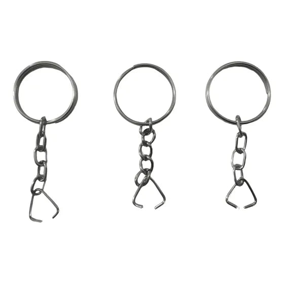 Llavero Casandra 21mm Pack con 100 unidades Color Níquel