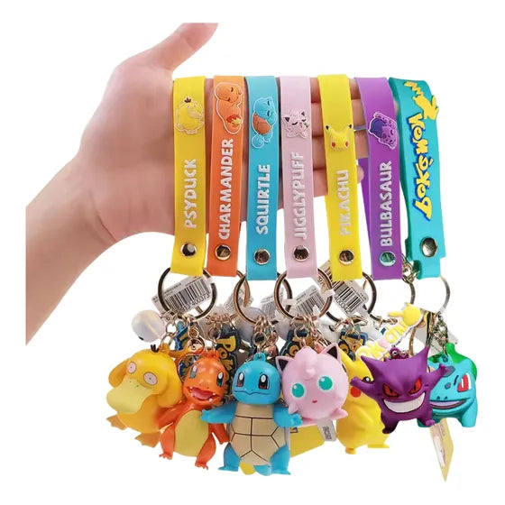 Pack De Llaveros Pokemon Animados X10 Importados Premium Pack X20 - 91872.00